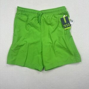 DSG Boys Youth Woven Shorts Size Large Gamer Green Athletic Fit